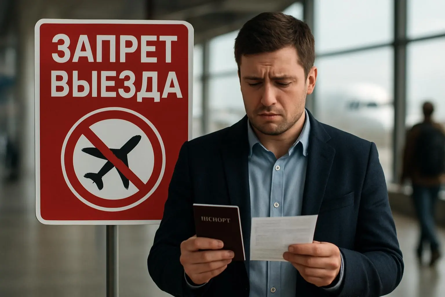 Запрет выезда за границу за долги по займам — когда могут и как снять