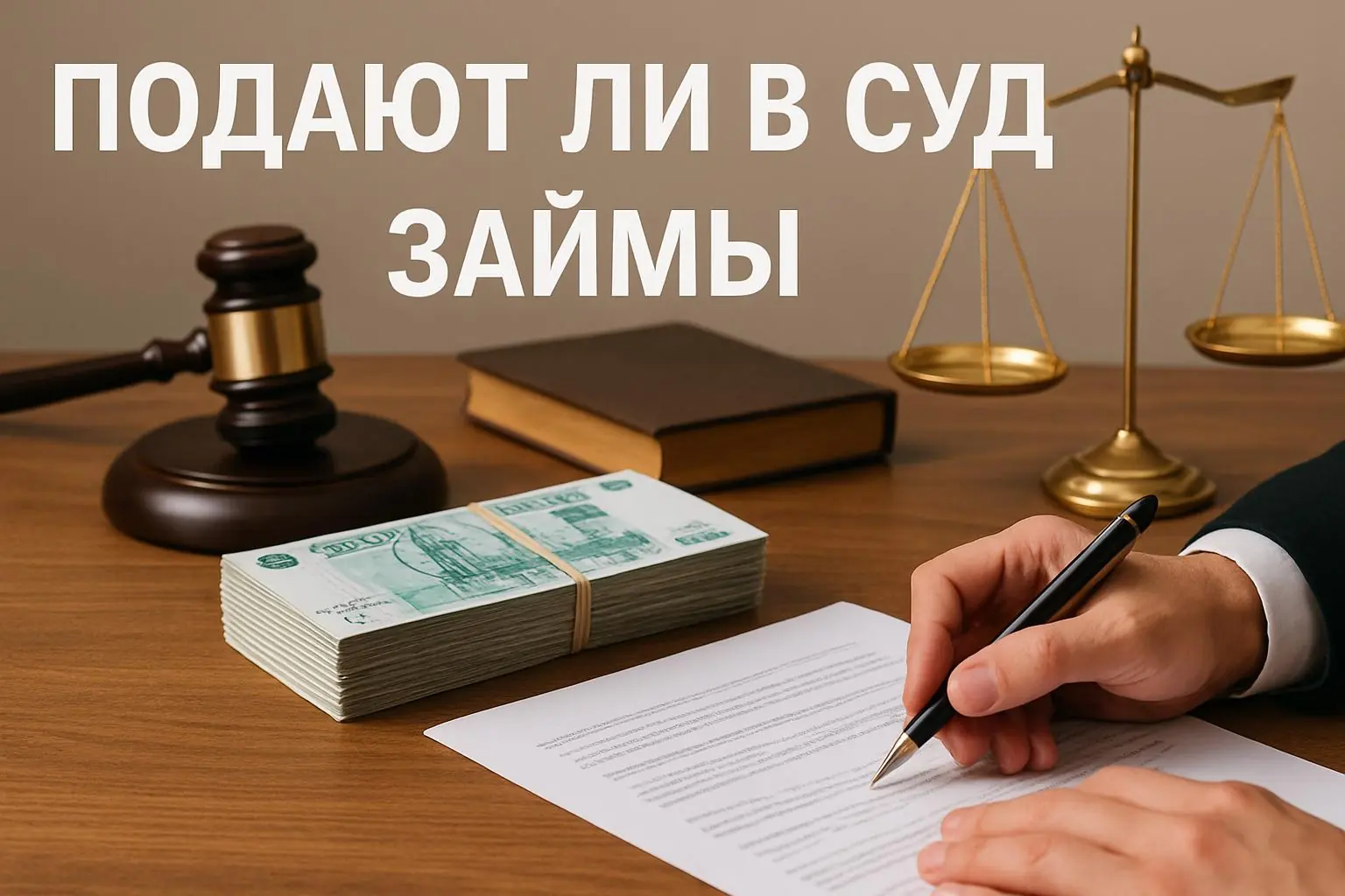 Подают ли в суд за займы — при какой сумме, через сколько, что делать