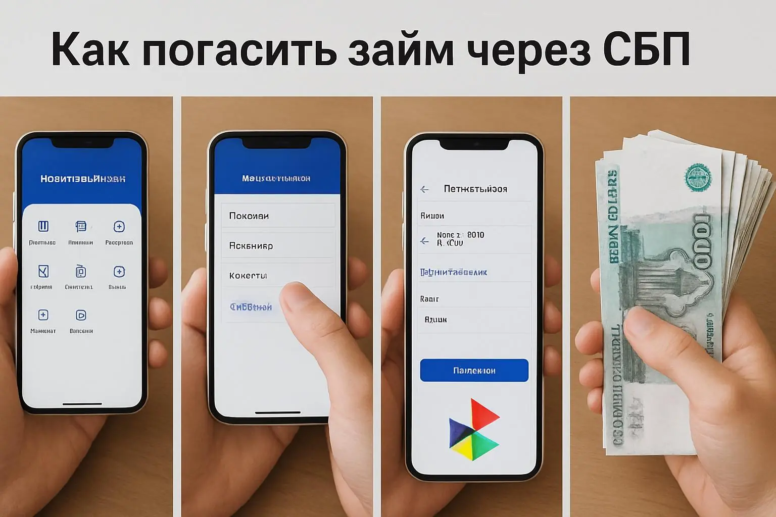 Как погасить займ через СБП — пошаговая инструкция, преимущества