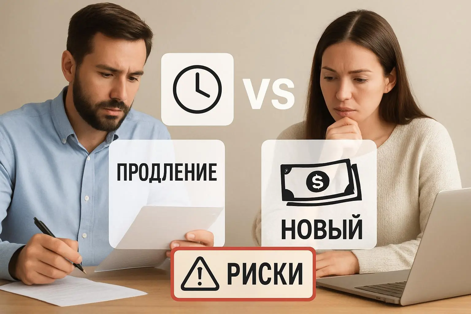 Продление займа или новый займ — что выгоднее, сравнение, риски