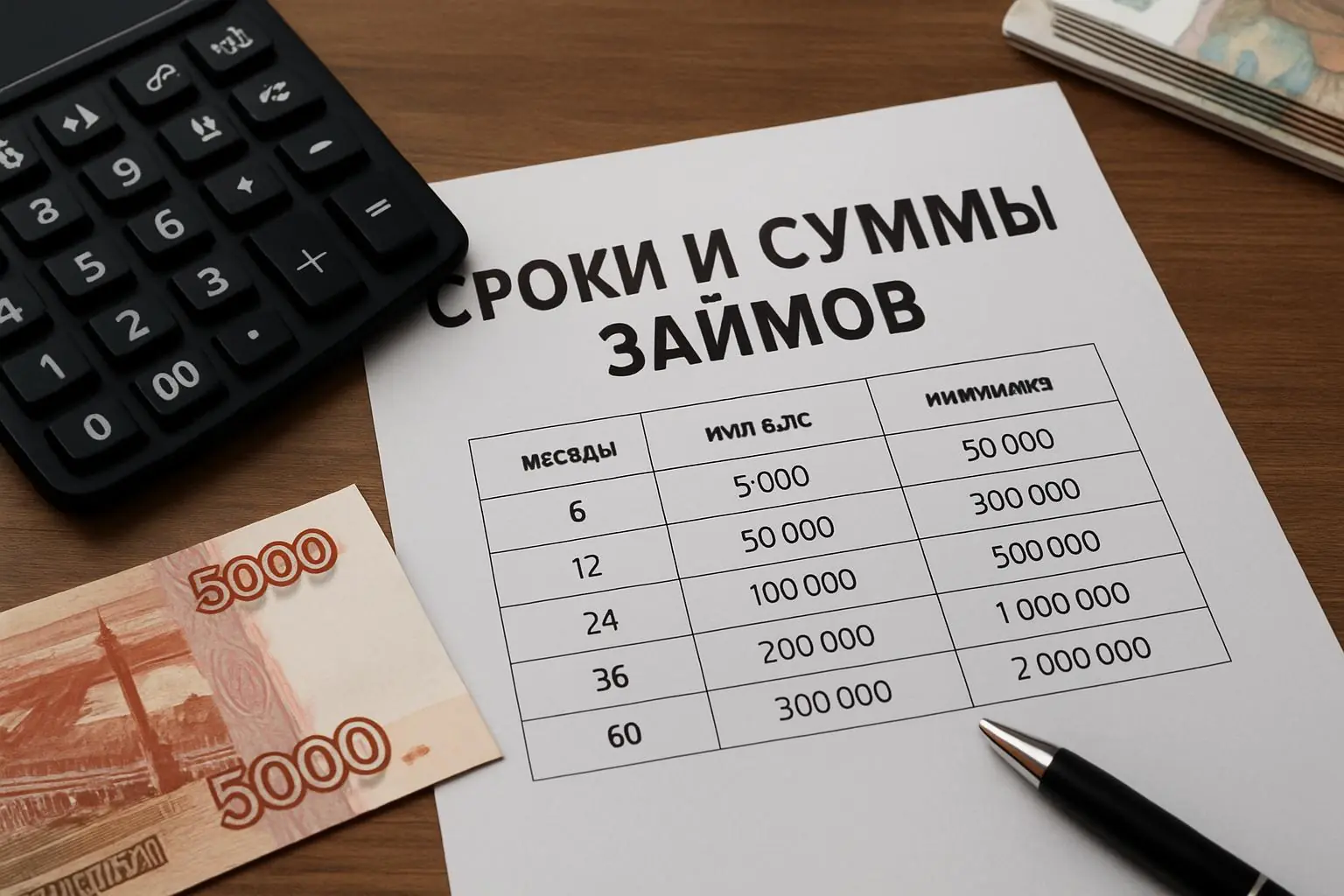 Сроки и суммы займов: на какой срок дают, какие суммы, полный разбор