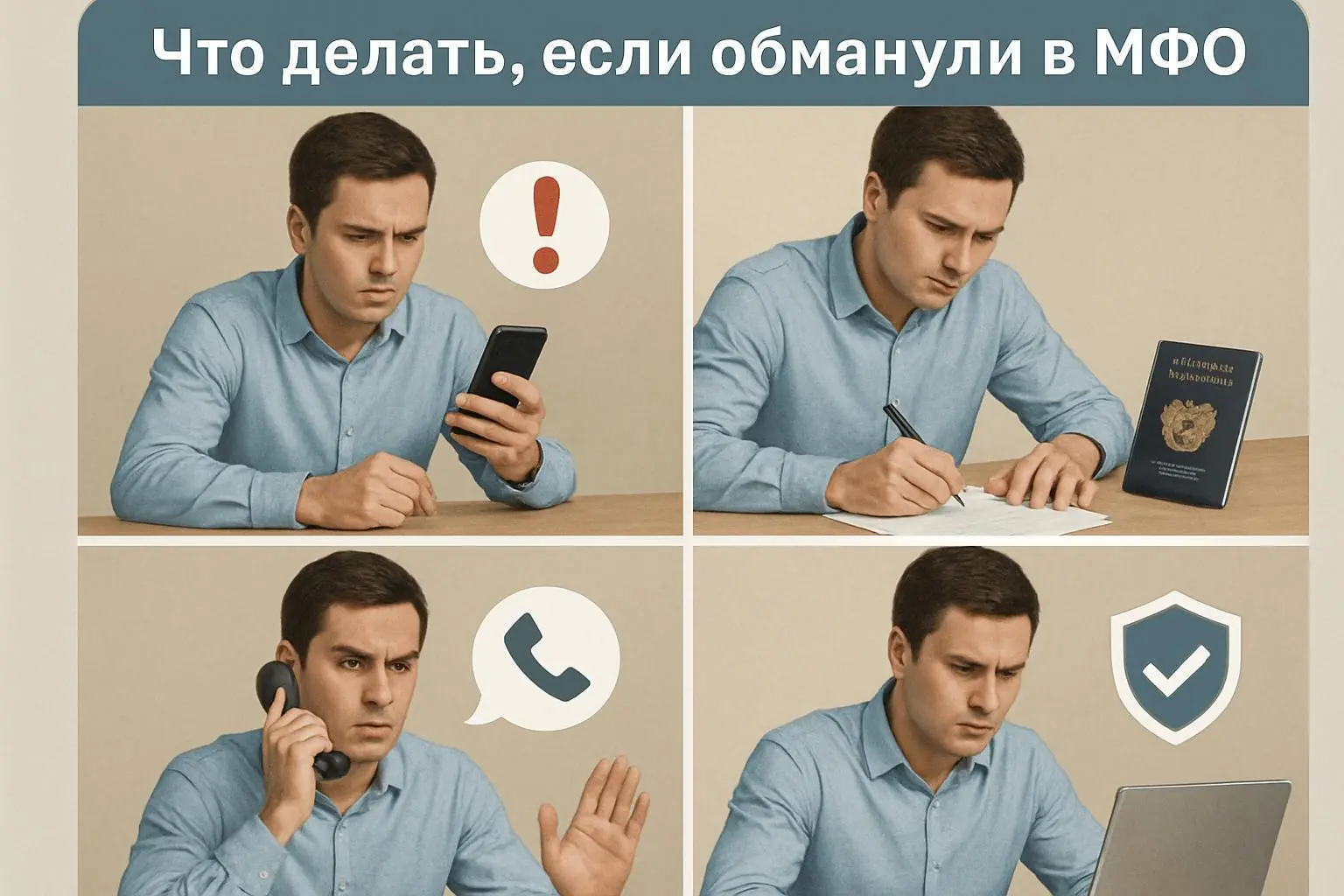 Что делать, если обманули в МФО — пошаговая инструкция