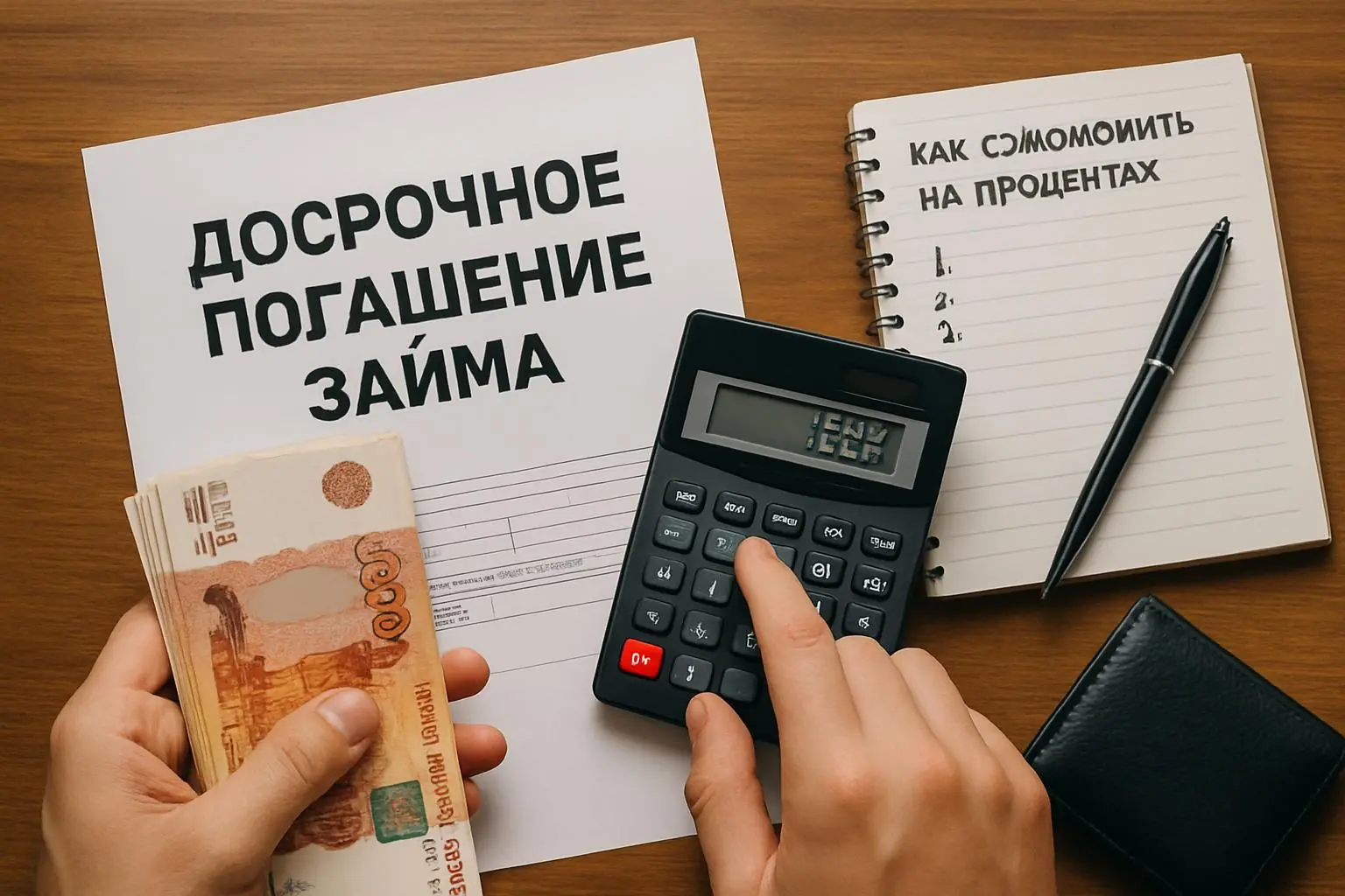 Досрочное погашение займа — как сэкономить на процентах, пошаговая инструкция
