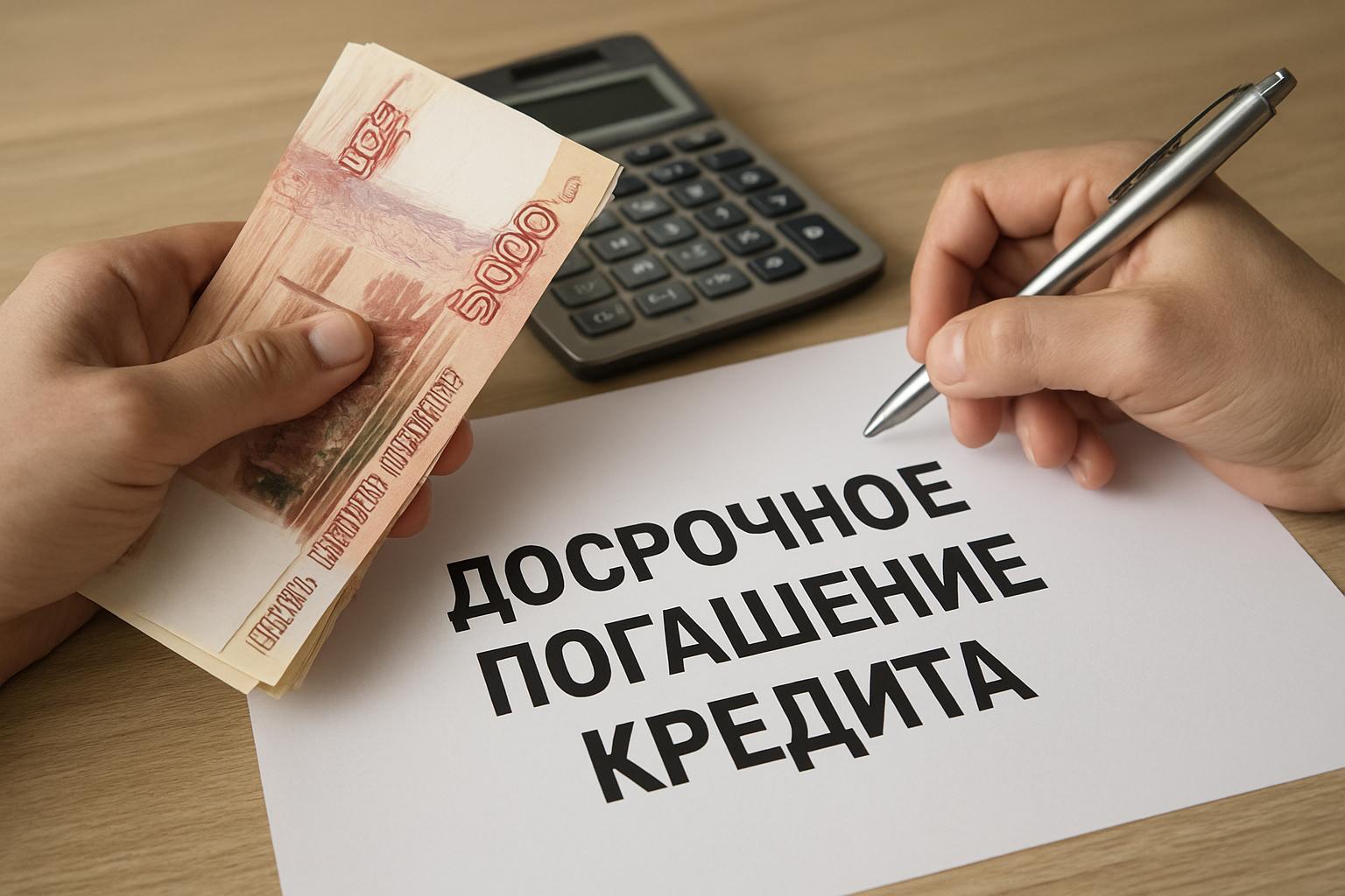 досрочное погашение кредита — полный разбор, выгода, правила