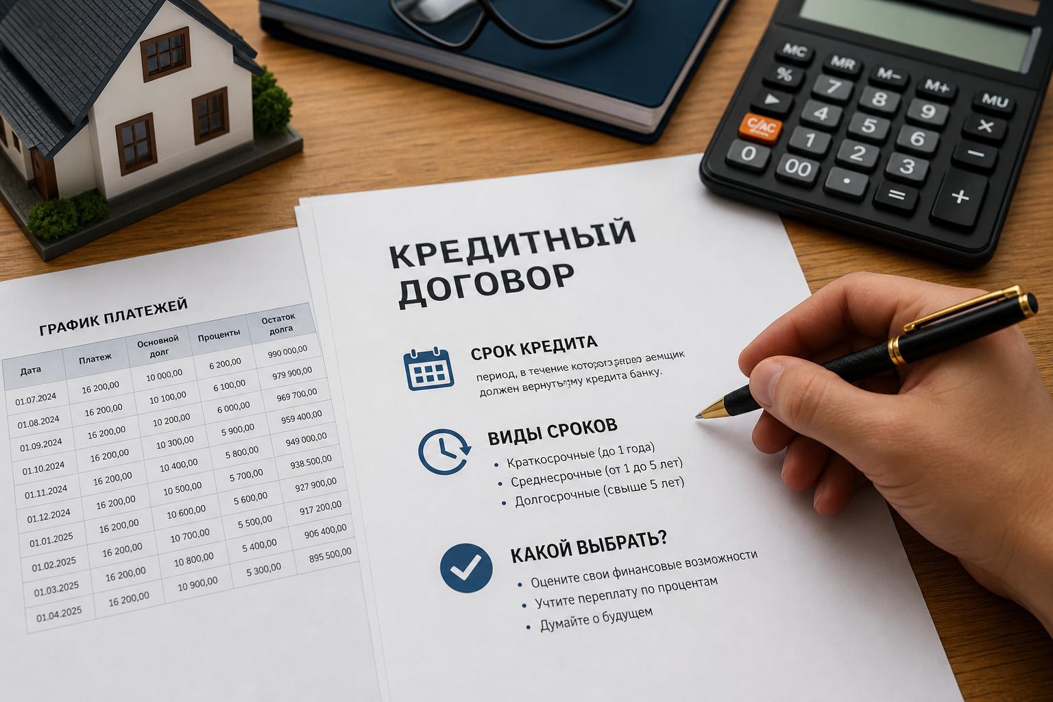 Что такое срок кредита — полное объяснение, виды, какой выбрать