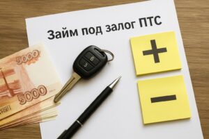 Плюсы и минусы займа под залог ПТС