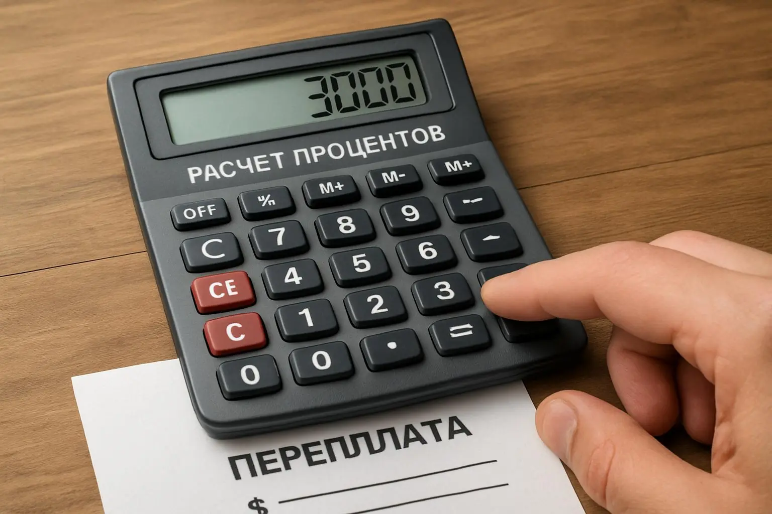Калькулятор расчета процентов по займу — как рассчитать переплату