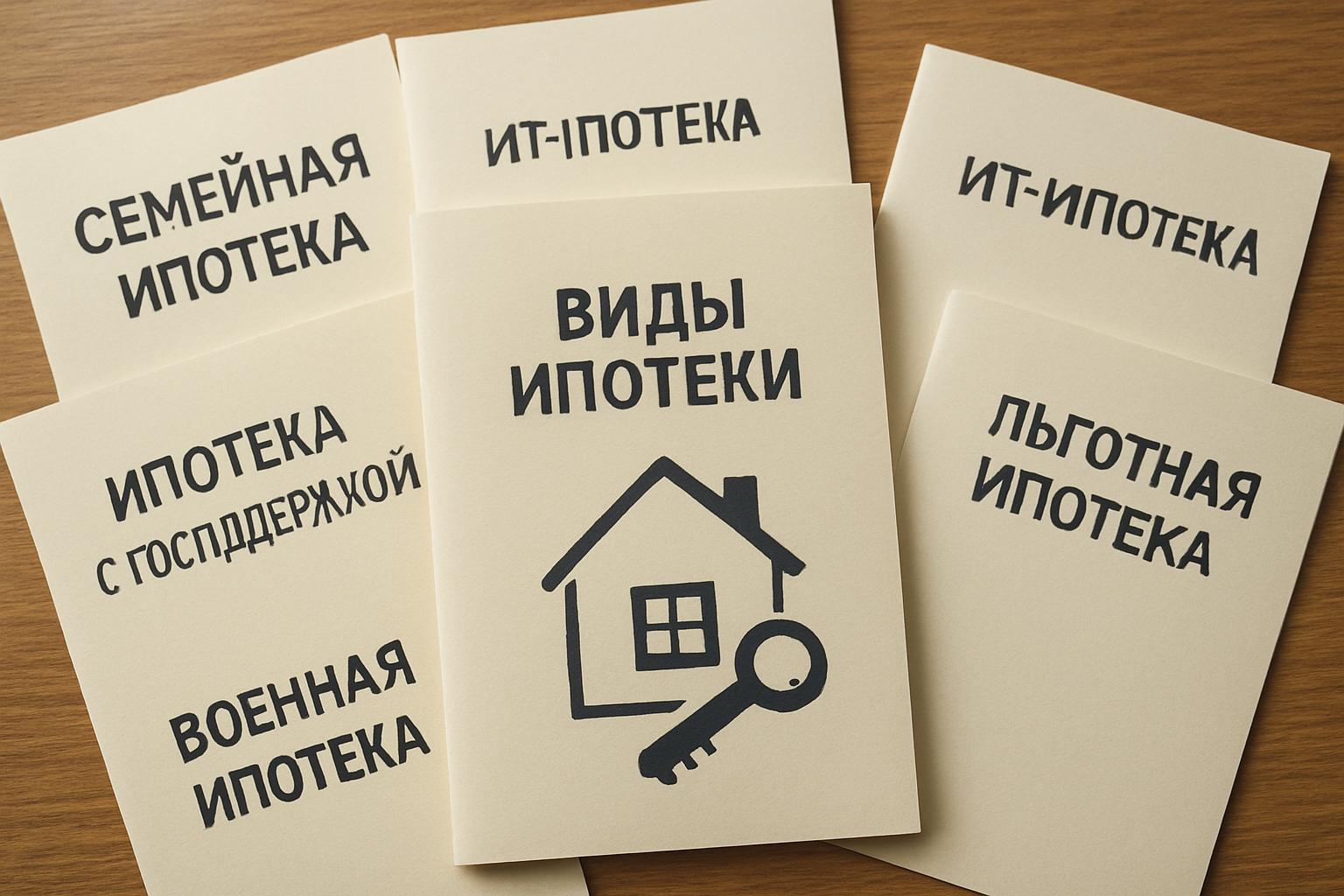 Какие виды ипотеки бывают — полная классификация программ