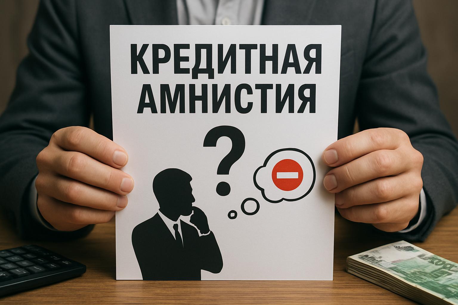 Что такое кредитная амнистия — правда или миф, кому списывают долги