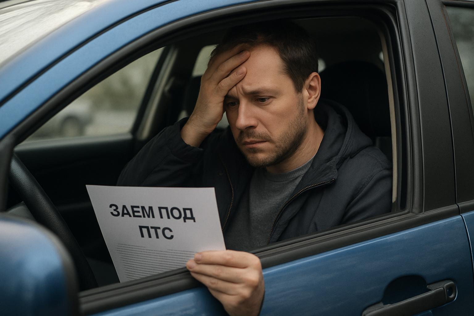 Займ под ПТС — это опасно? Боюсь потерять машину — разбор рисков
