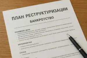 Локальный план реструктуризации при банкротстве