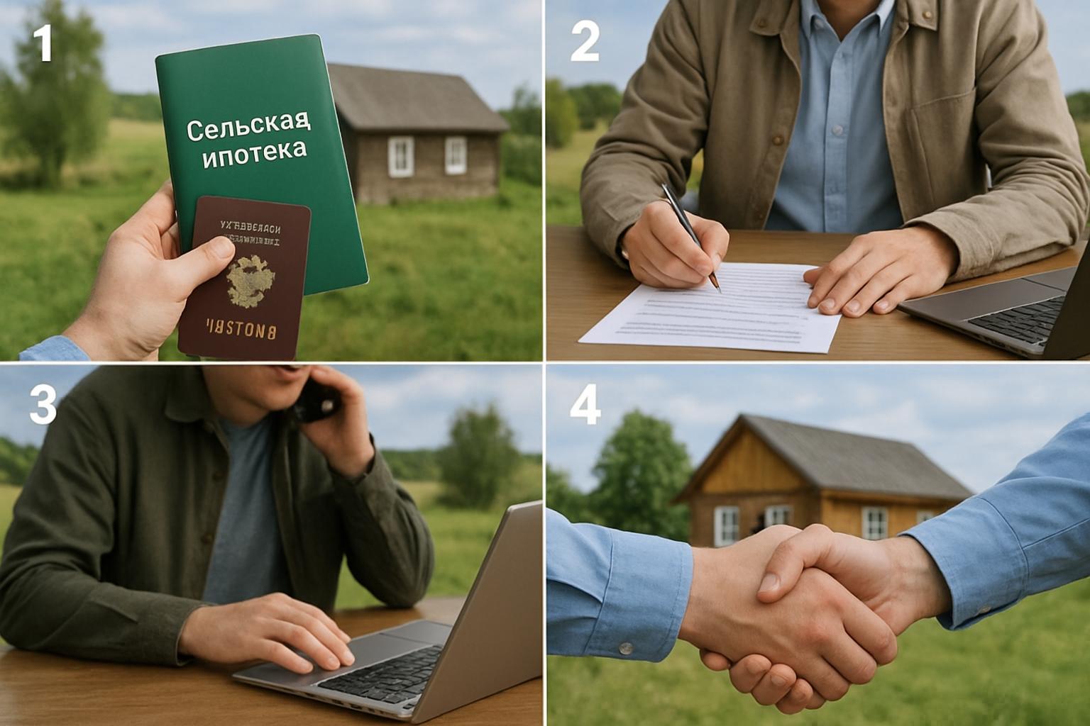 Как получить сельскую ипотеку — пошаговая инструкция