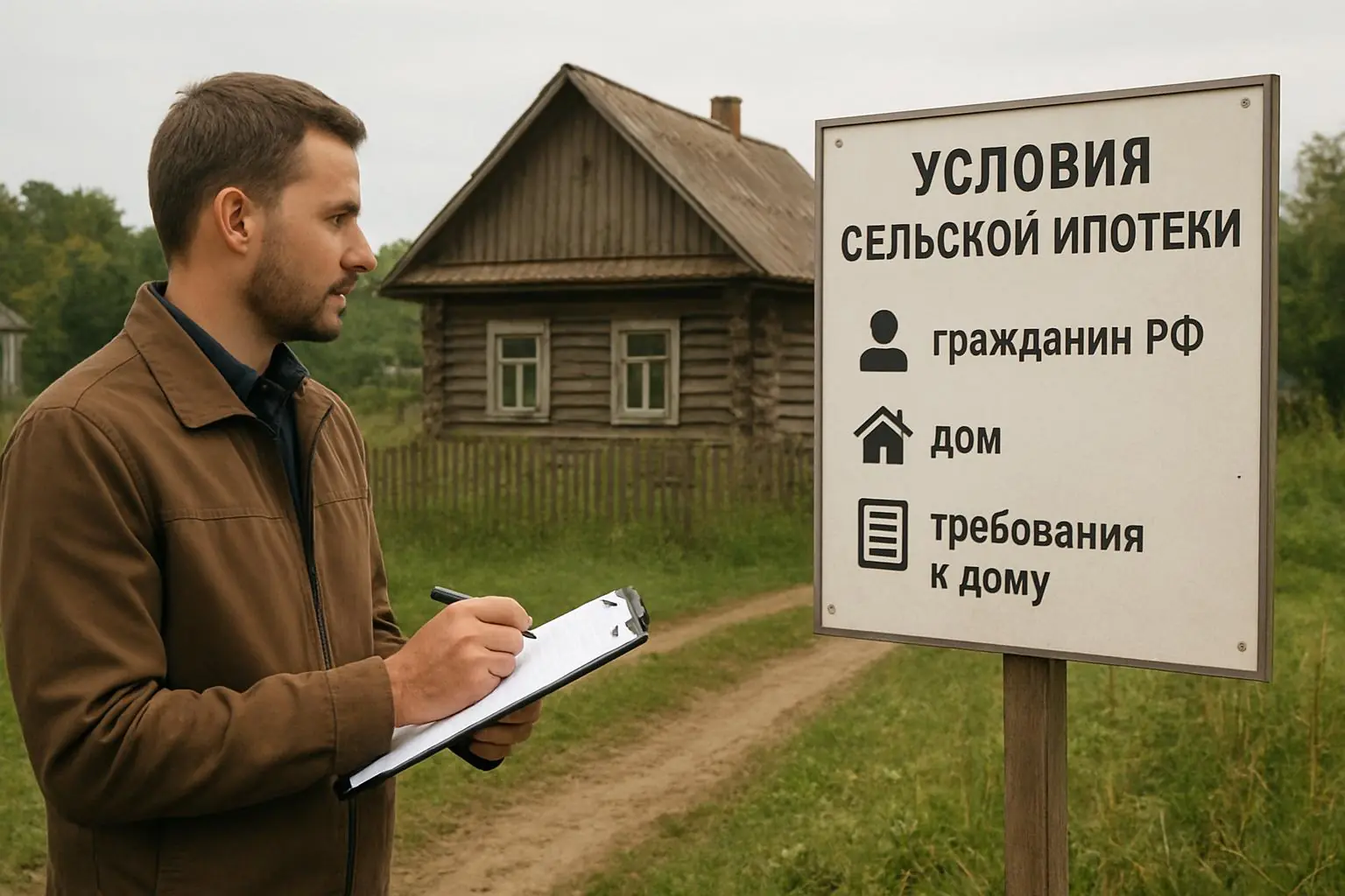 Условия сельской ипотеки — требования к заемщику и дому