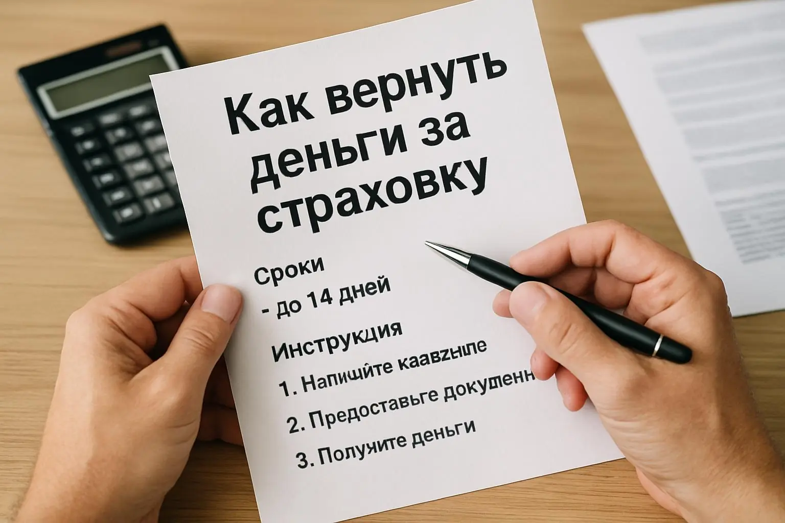 Можно ли вернуть страховку по кредиту — как вернуть деньги за страховку, сроки, инструкция