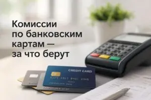 Комиссии по банковским картам — за что берут