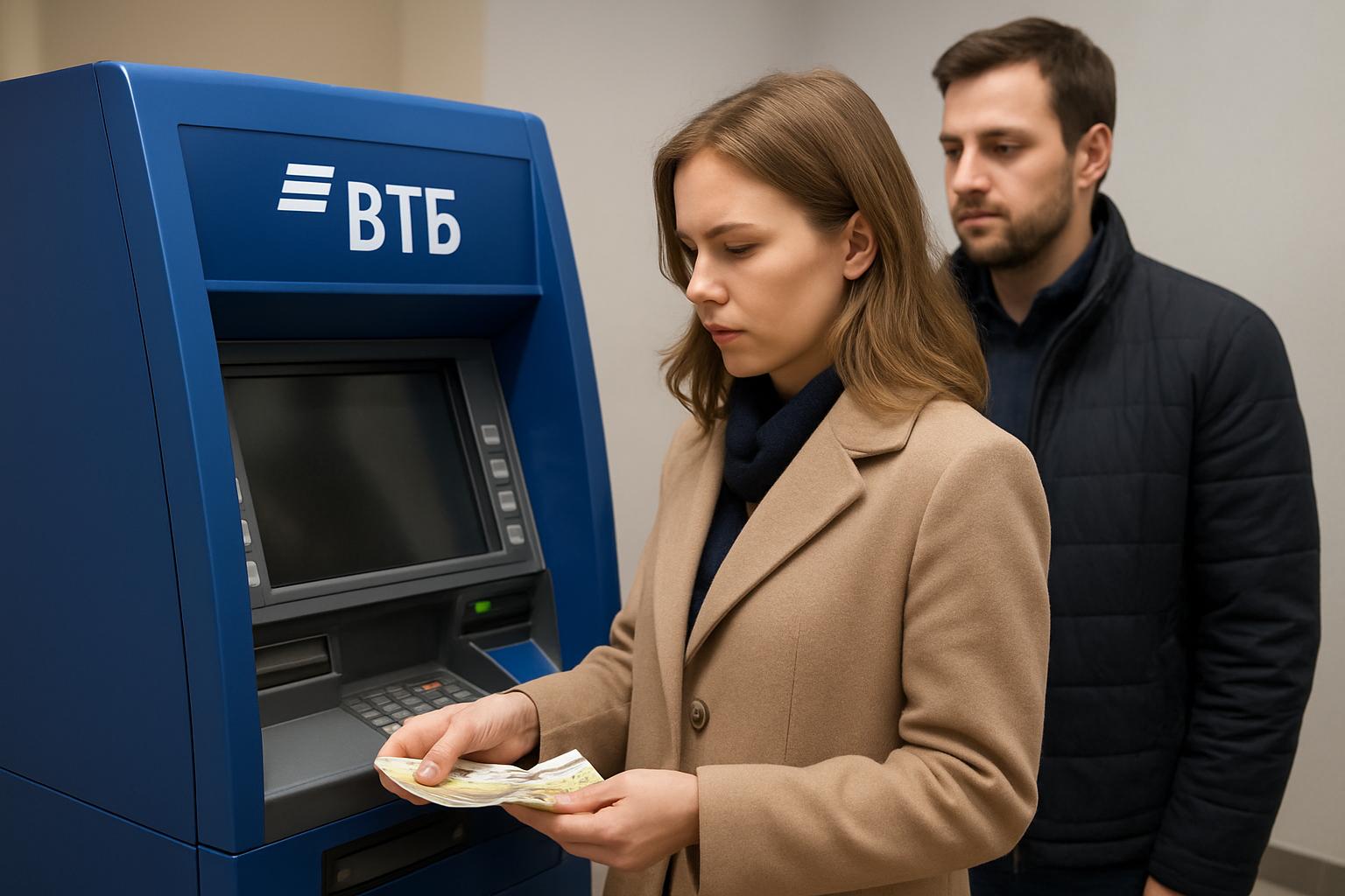 «Ситуативные всплески»: в ВТБ объяснили, почему россияне стали чаще снимать наличные