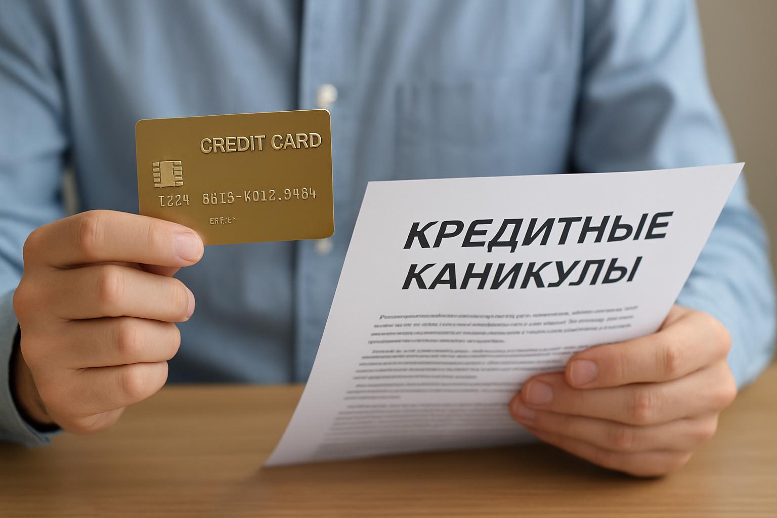 Кредитные каникулы по кредитной карте — можно ли получить