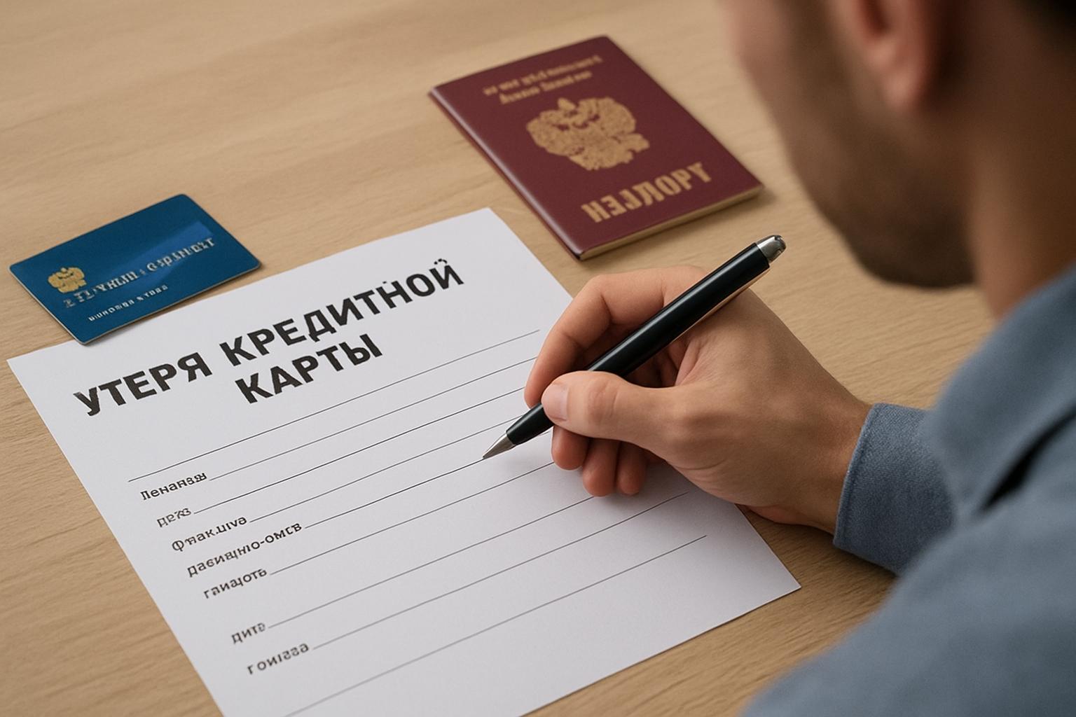Как восстановить кредитную карту при утере