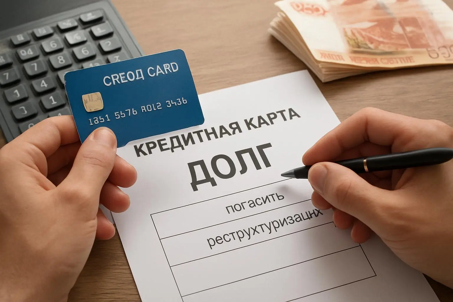 Долг по кредитной карте — как погасить и реструктуризировать