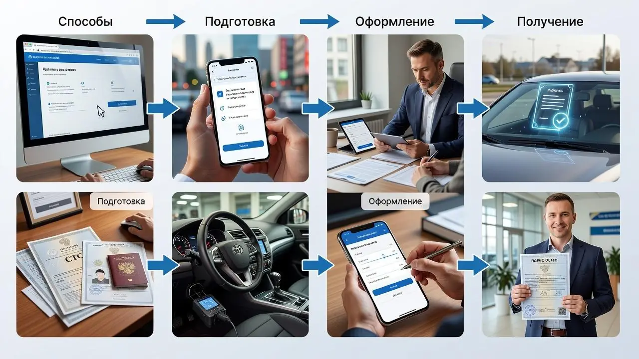 Как оформить страховку на авто — способы и порядок