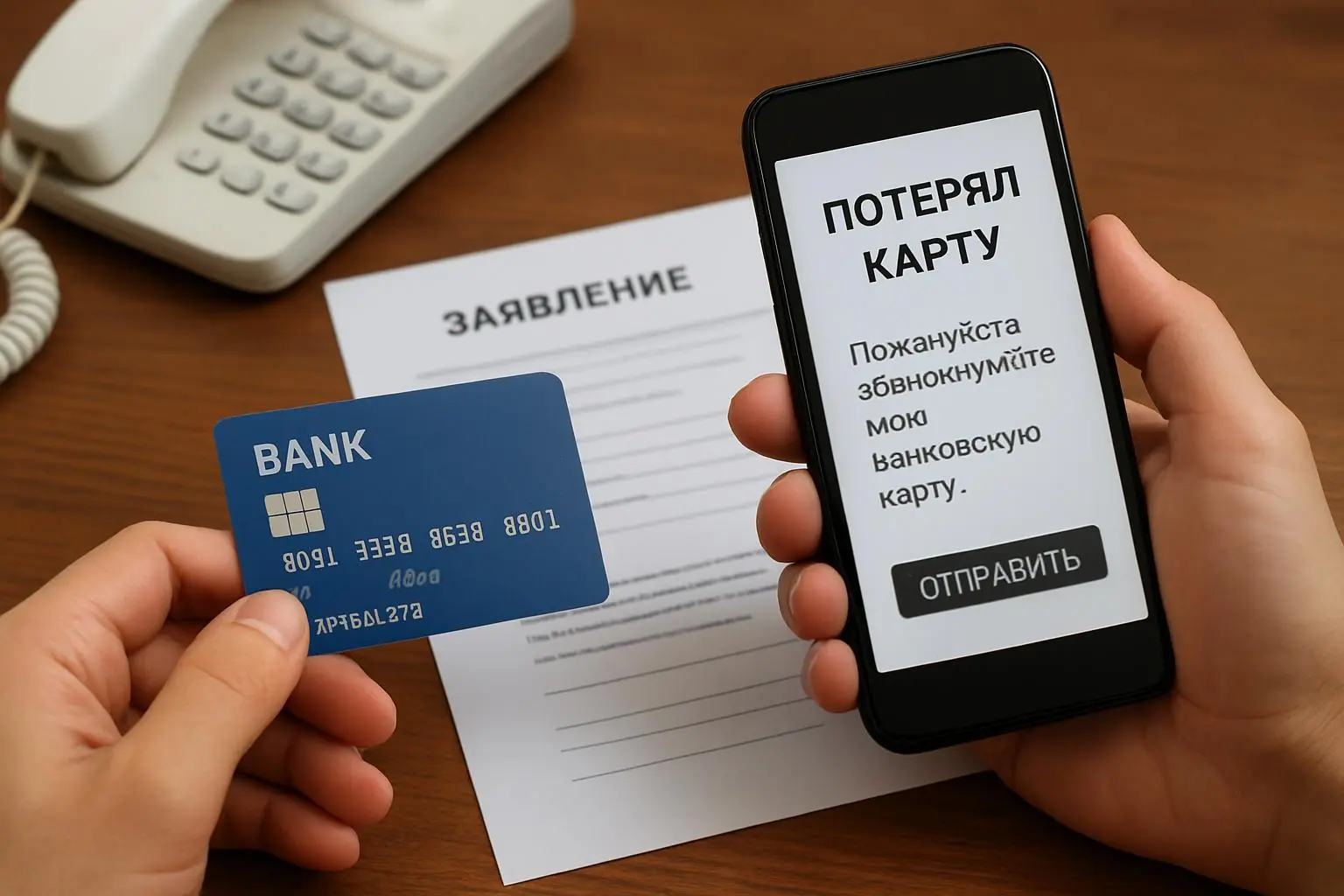 Что делать при потере банковской карты