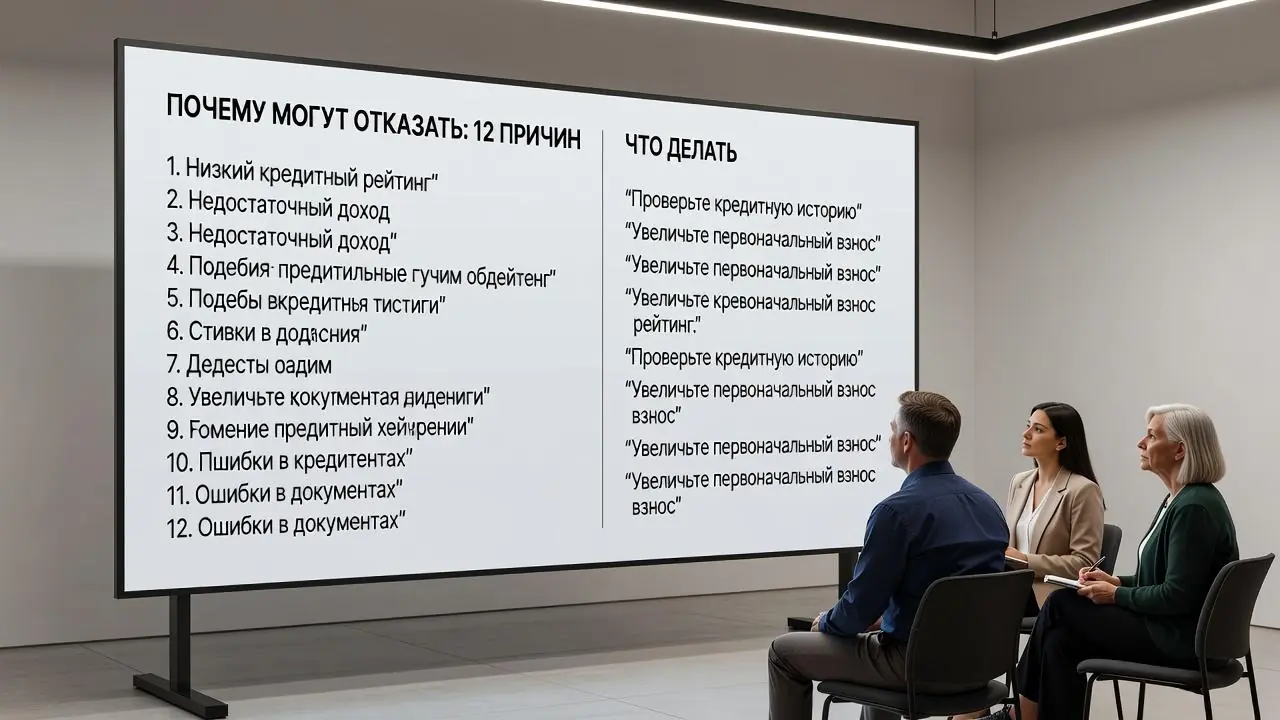 Почему могут отказать в рассрочке: 12 причин и что делать