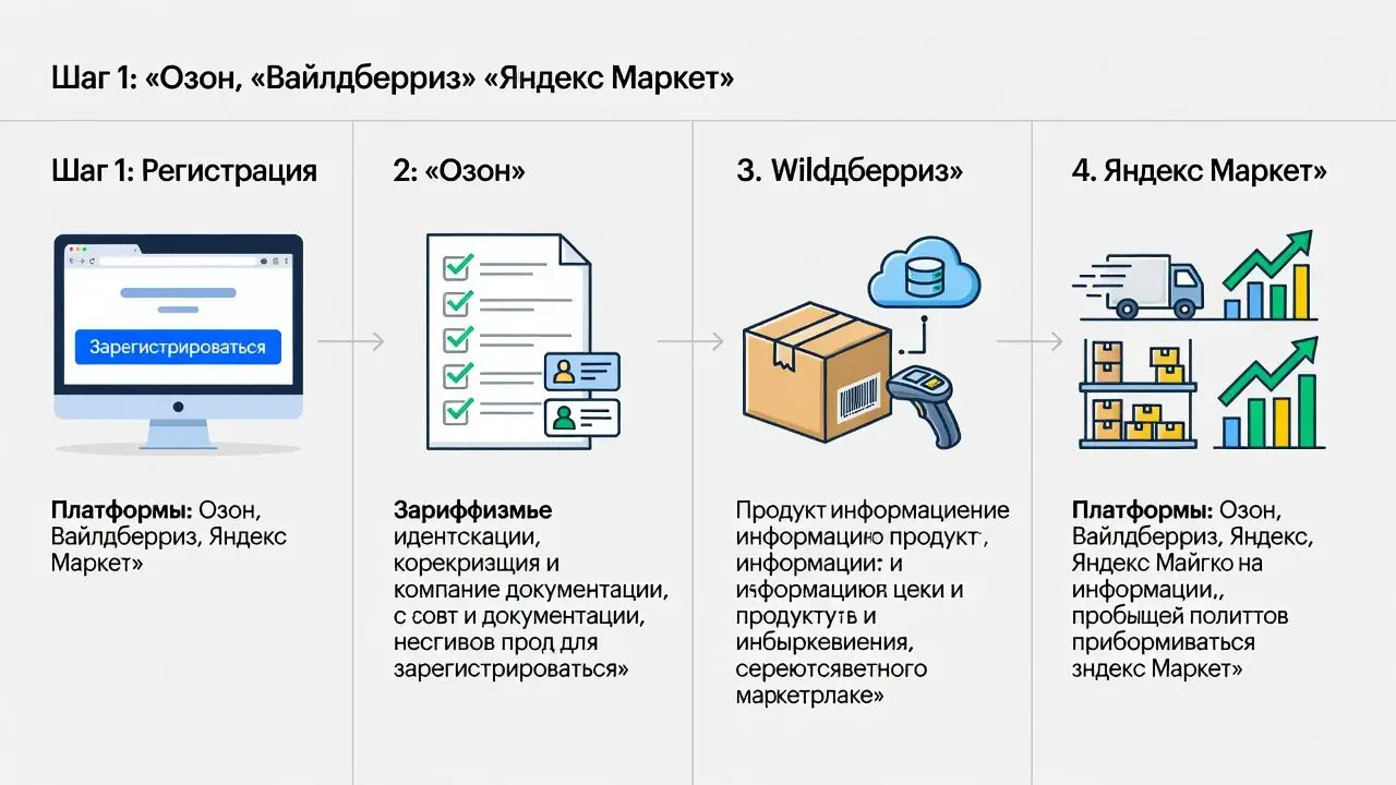 Как стать селлером на Озон, Вайлдберриз и Яндекс Маркете — пошаговая инструкция