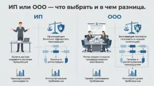 ИП или ООО — что выбрать и в чем разница