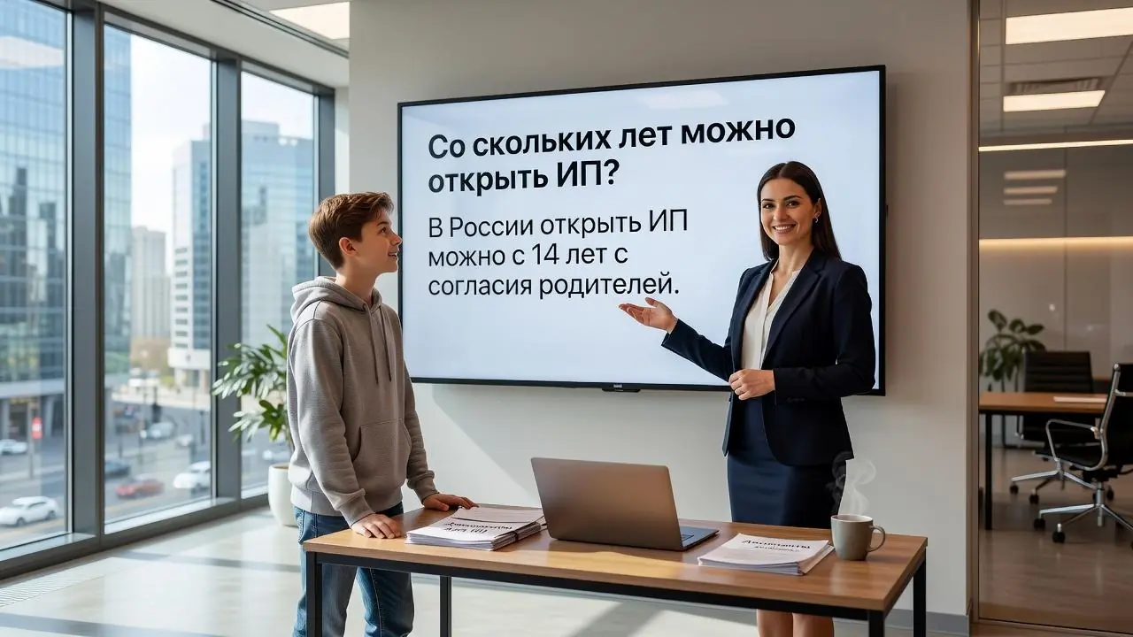 Со скольки лет можно открыть ИП