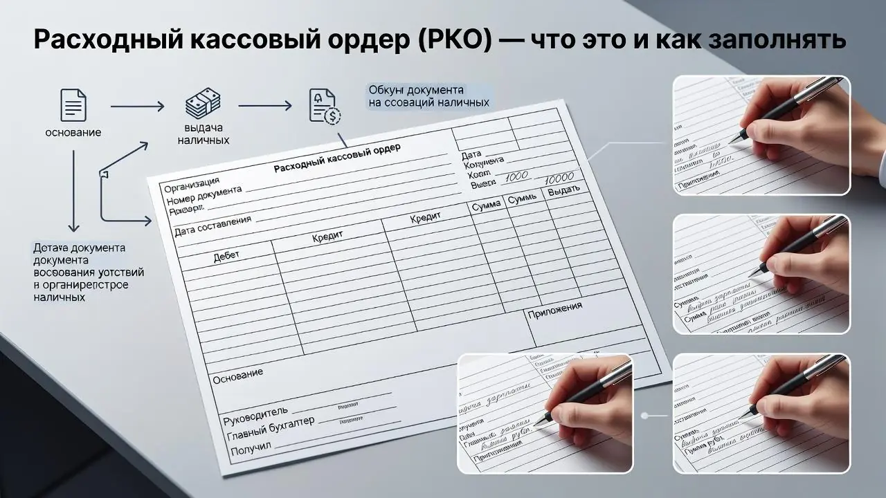 Расходный кассовый ордер (РКО) — что это и как заполнять